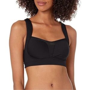 TYR Solid Lily Bikini Top Black Size Small (4/6)
